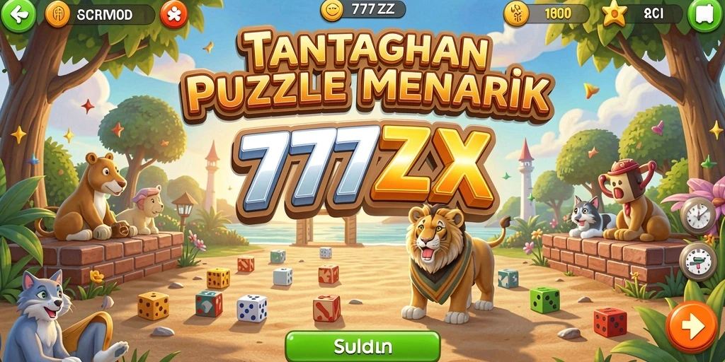Tampilan gameplay 777ZX yang penuh warna dan menantang.