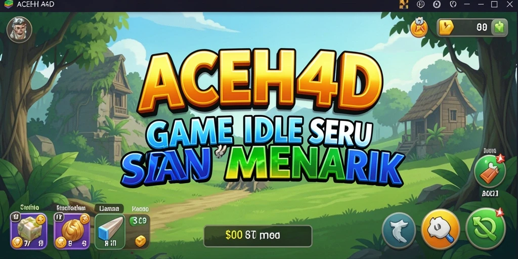 Screenshot gameplay ACEH4D yang menunjukkan aksi Idle yang menarik.