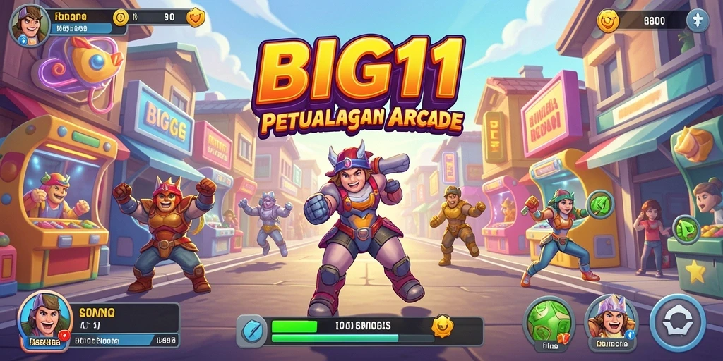 Screenshot BIG11 menampilkan aksi seru dan keseruan gameplay Arcade.