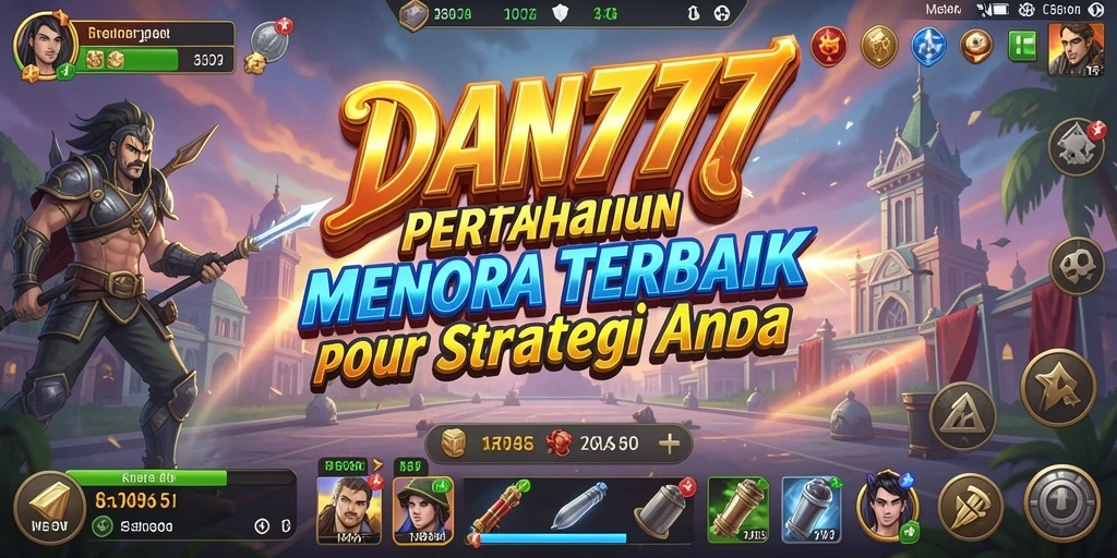 Tangkapan layar dari gameplay Tower Defense yang mendebarkan di DAN777.