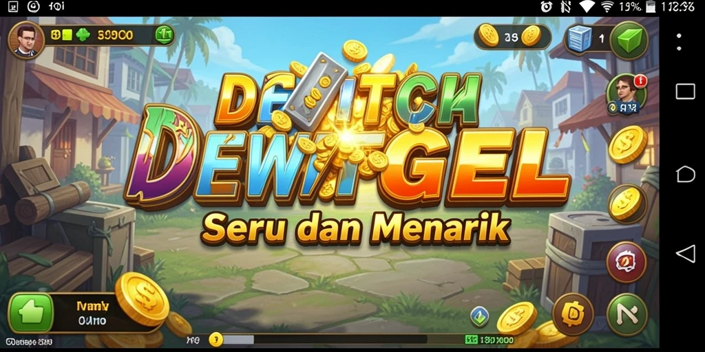 Tampilan gameplay DEWITOGEL yang sederhana dan menarik.