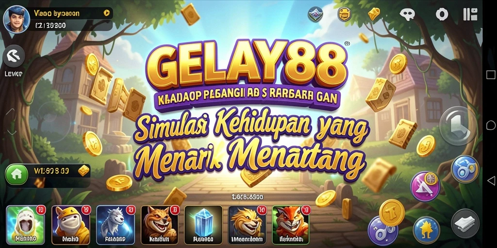 Tampilan menarik dari gameplay <strong>GELAY88</strong>, menunjukkan interaksi karakter dan lingkungan.
