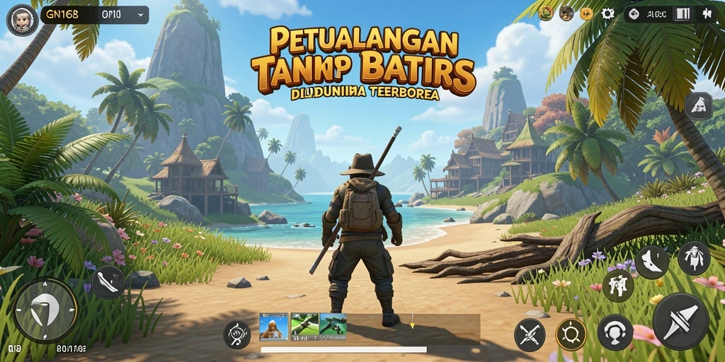Tangkapan layar aksi gameplay Open World yang mendebarkan.