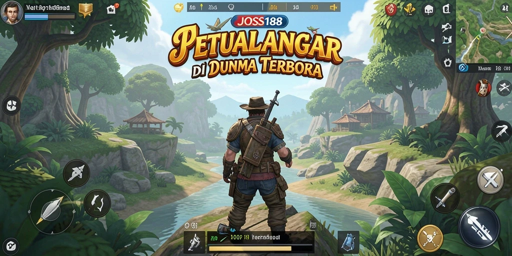 Tampilan gameplay JOSS188 di dunia terbuka yang menakjubkan.