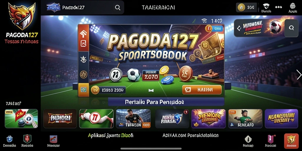 Tampilan utama <strong>PAGODA127</strong> dengan pilihan taruhan yang menarik.