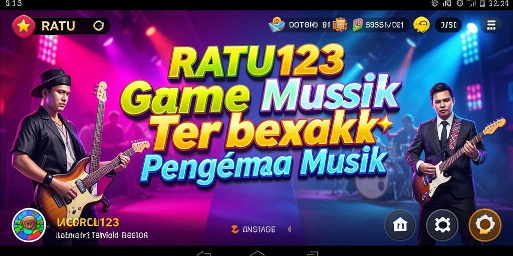 Tampilan gameplay yang interaktif dan menarik dari RATU123.