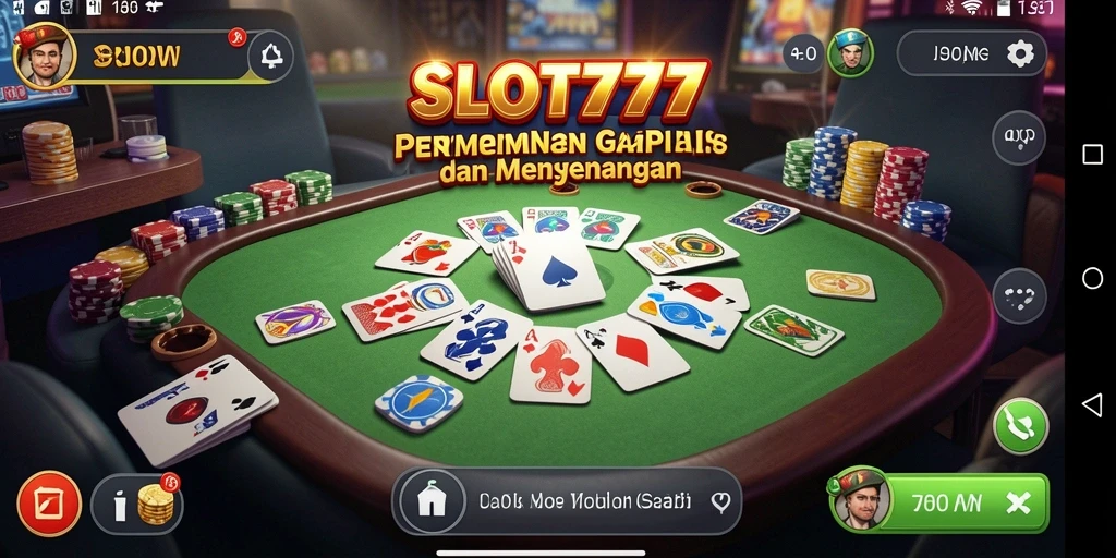 Tampilan gameplay seru dan interaktif dari SLOT777.