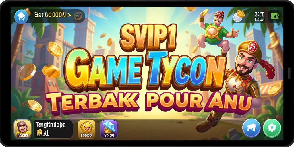 Tampilan gameplay SVIP1 yang menyenangkan dan adiktif dalam dunia Tycoon.