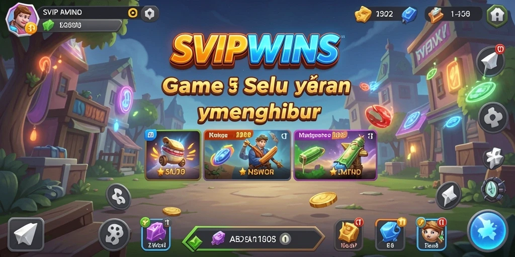 Tampilan menarik gameplay SVIPWINS yang menggembirakan.