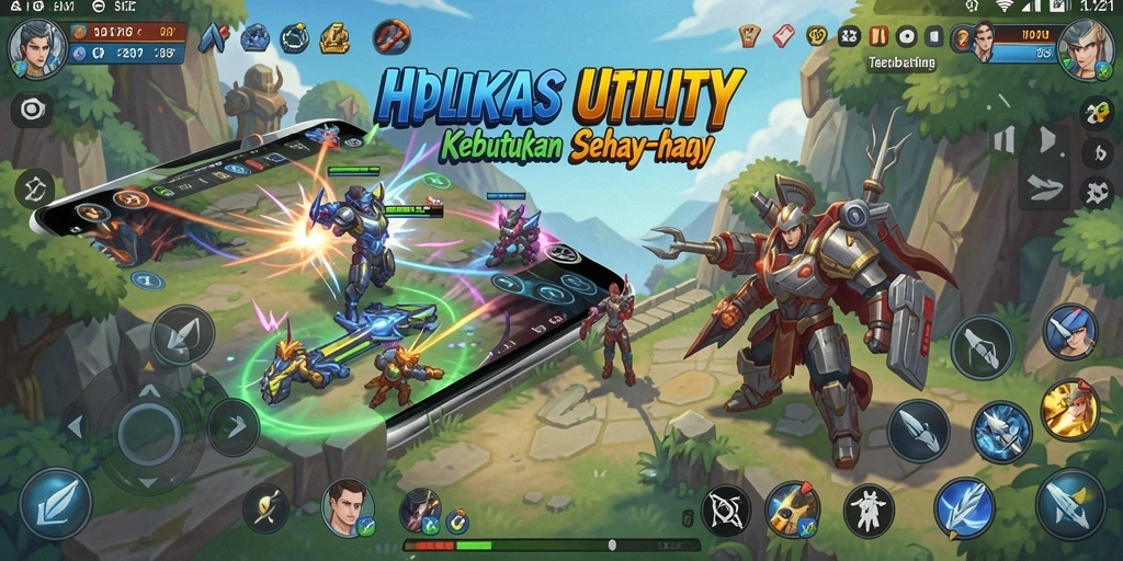 Screenshot dari antarmuka utama V21 yang bersih dan fungsional.