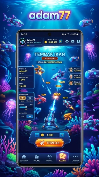 Proses unduh aplikasi cepat dan mudah di adam77.